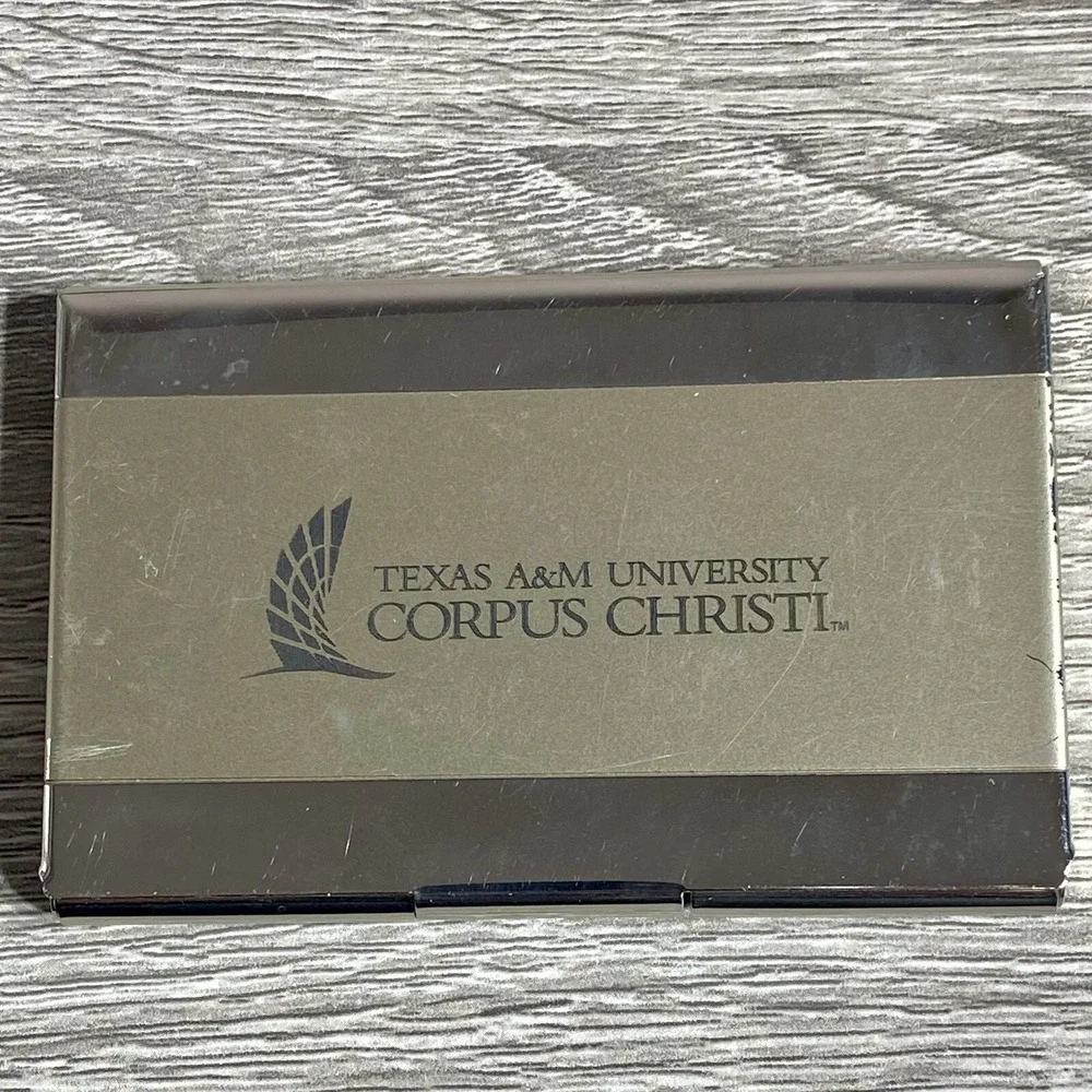 Texas A&M University Corpus Christi Set: Card Holder, Pens, Keychain, Money Clip
